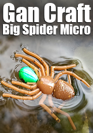 Обзор Gan Craft Big Spider Micro, то что надо для тараканинга