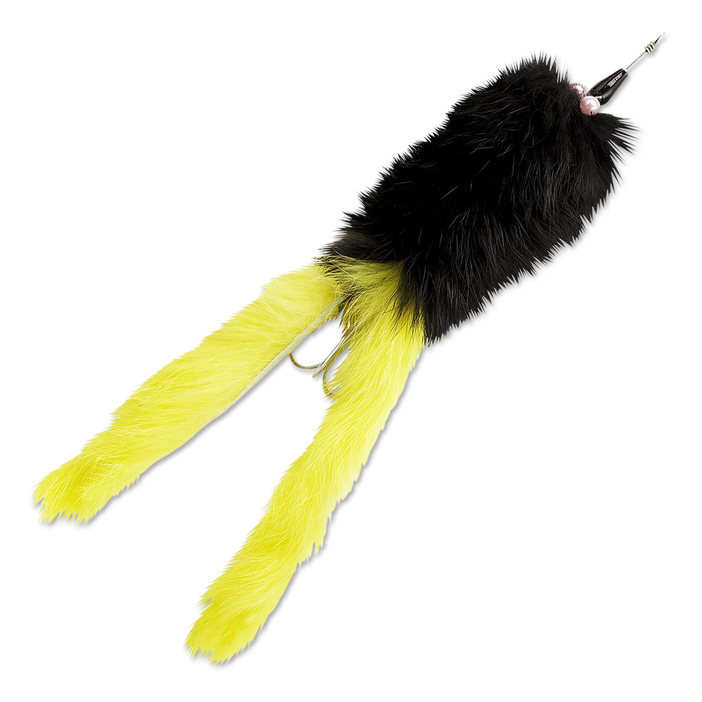 Воблер Abu Garcia Hairy Killer (21г) Black/Yellow Tail