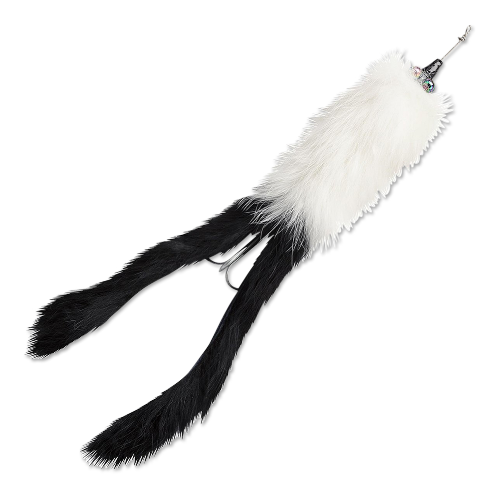 Воблер Abu Garcia Hairy Killer (21г) White/Black Tail