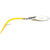 Блесна Acme Kastmaster W/Surgical Tubing 1 OZ (28 г) Chrome Flourescent Yellow