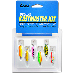 Набор блесен Aсme Deluxe Kastmaster Kit KT-25 (3,5г) 6шт