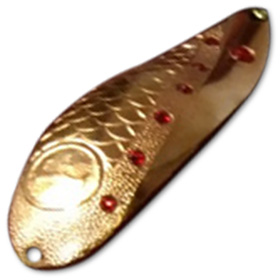 Блесна Agat Fantasy Lure & Swarovsky Cristal подарочная с камнями (18 г) Bronze