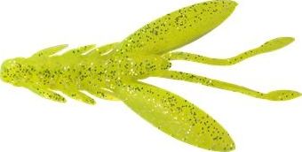 Приманка съедобная ALLVEGA Tiny Craw 8,5см 4,6г (5шт.) цвет chartreuse