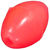 Бусина Aquantic Glow Bead (7x10мм) Oval Red (упаковка - 10шт)