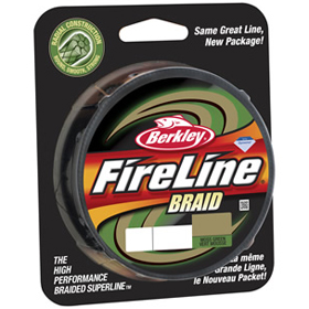 Леска плетеная Berkley FireLine Braid зеленая