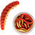 Гусеницы (Личинки) Berkley Powerbait Honey Worms Red Yellow