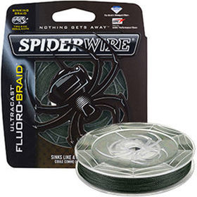 Плетеная леска Spiderwire Ultracast Fluorobraid Green d-0.28 29.5кг 110м
