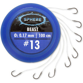 Крючки с поводками Browining Sphere Beast №14