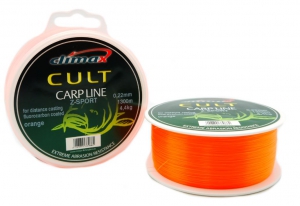 Леска монофильная Climax Cult Carp Line Z-Sport orange 0.22 mm 4.4 kg 1300 м