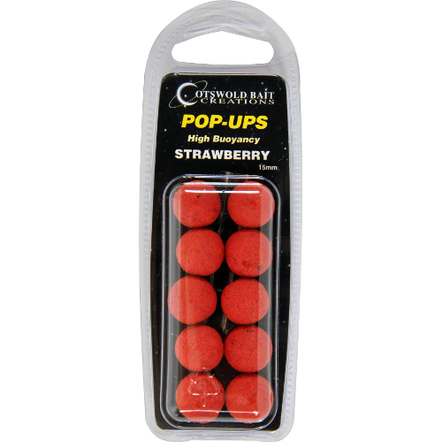 CB Бойли тонущие FUTURE Strawberry Shelf Life Boilies 15mm 200g FB283
