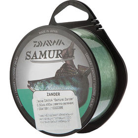 Леска Daiwa Samurai Zander 450m 0,30mm (светло-зеленая)