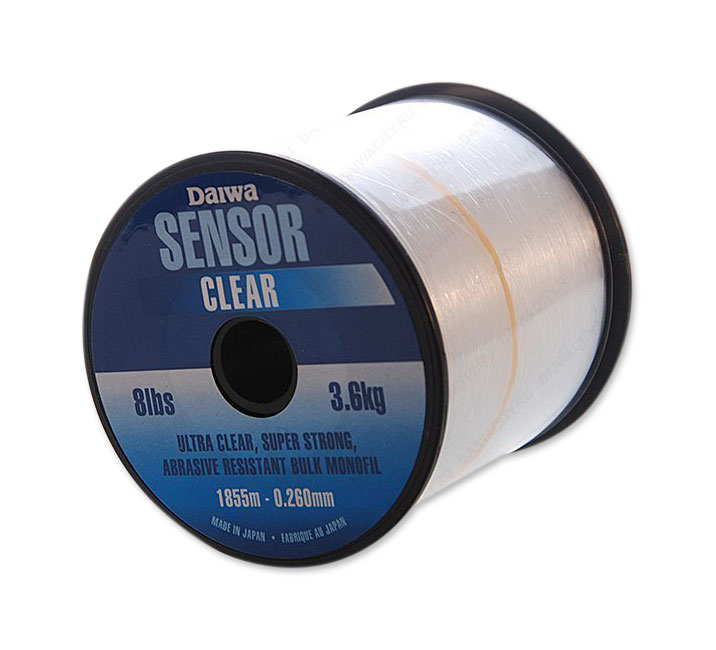 Леска Daiwa Sensor Clear 1855m 0,260мм