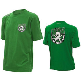 Футболка DAM MadCat T-Shirt Skull & Clonks Green р.L