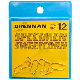 Крючок Drennan Specimen Sweetcorn #14 (упаковка - 10 шт)