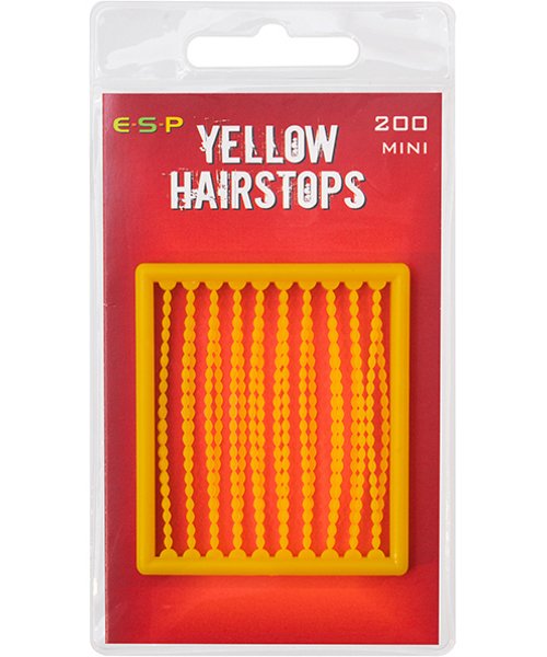 Стопоры для насадок E-S-P Hair Stops - Yellow - 200шт., Mini