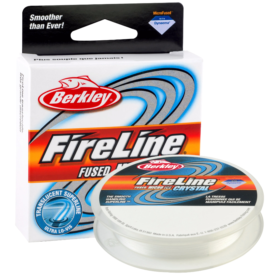 Леска плетеная Berkley FireLine Micro Ice Crystal