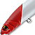 Воблер Fishycat Libyca 90SP (6,8г) X01 (белый/красный)