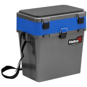 Ящик зимний рыболовный Helios HS-IB-19-GB серый/синий