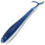 Силиконовая приманка Helios Catcher (7 см) blue sparkles & white (упаковка - 7шт)