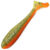 Силиконовая приманка Helios Catcher (7 см) pepper green & orange (упаковка - 7шт)