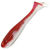 Силиконовая приманка Helios Catcher (7 см) red&white (упаковка - 7шт)