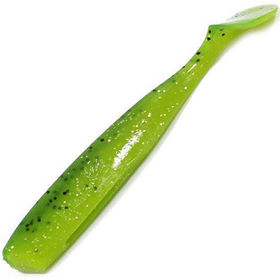 Силиконовая приманка Helios Chebak (8см) Green Lime (упаковка -7шт)