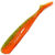 Силиконовая приманка Helios Chebak (8см) Pepper Green & Orange (упаковка -7шт)