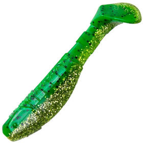 Силиконовая приманка Helios Chubby (9см) Green Peas (упаковка - 5шт)