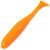 Силиконовая приманка Helios Jumbo (12.5см) orange (упаковка - 5шт)