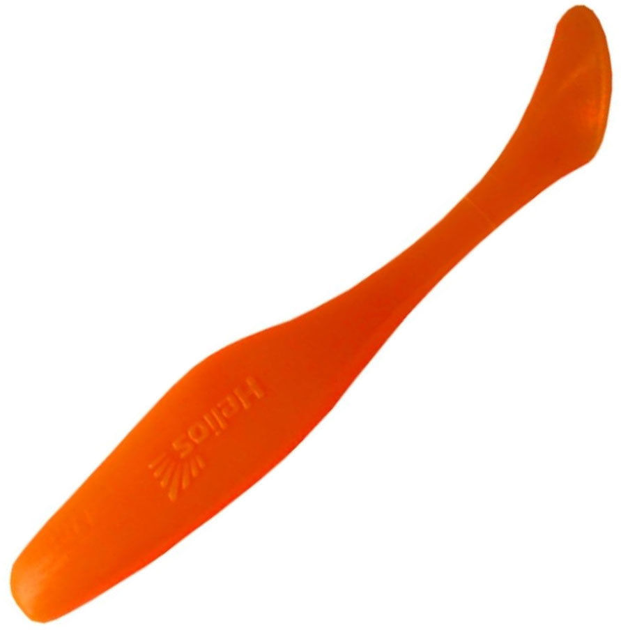 Силиконовая приманка Helios Vigor (9.5см) Orange (упаковка - 7шт)