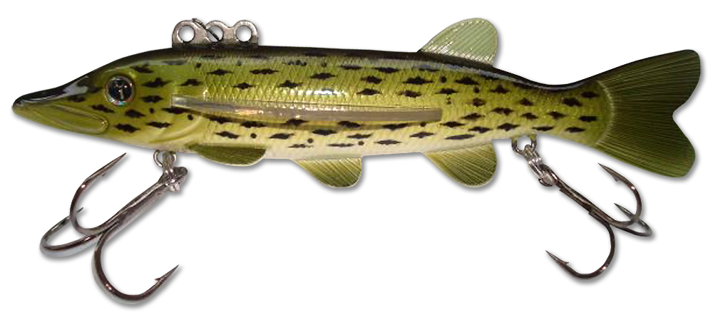 Балансир Izumi Fly Pike 3 camo (зеленый) 100мм (18г)