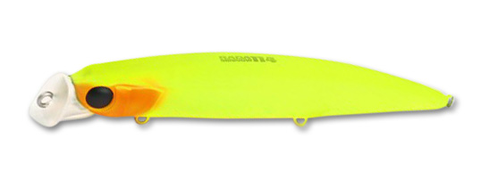 Воблер Jackall Rada Minnow 512 chartreuse orange head