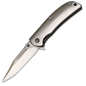 Нож Kosadaka складной (стальное лезвие/стальная рукоятка) N-F28S