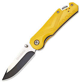 Нож Kosadaka складной прецизионный (желтая рукоятка) N-F25Y
