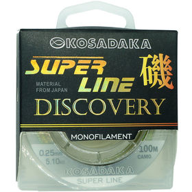 Леска Kosadaka Super Line Discovery 100м 0.12мм (камуфляж)