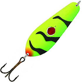 Блесна Kuusamo Rasanen 90/28 (бусинка) BL/GR/Fye-S