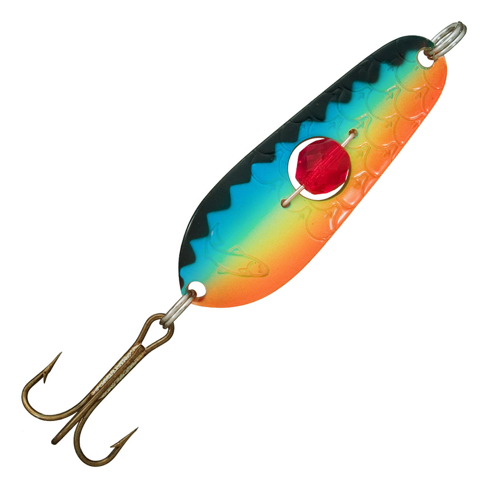 Блесна Kuusamo Rasanen 50/11 (бусинка) BL/BLU/FYe/FR-S