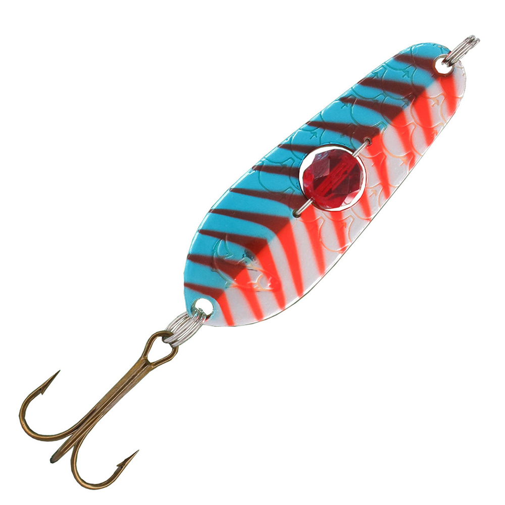 Блесна Kuusamo Rasanen 50/11 (бусинка) BLU/S/FR-S