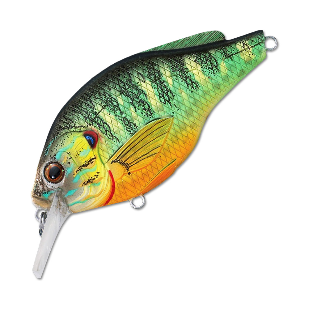 Воблер LiveTarget Sunfish Flat Side Squarebill PS 100 Natural/Matte