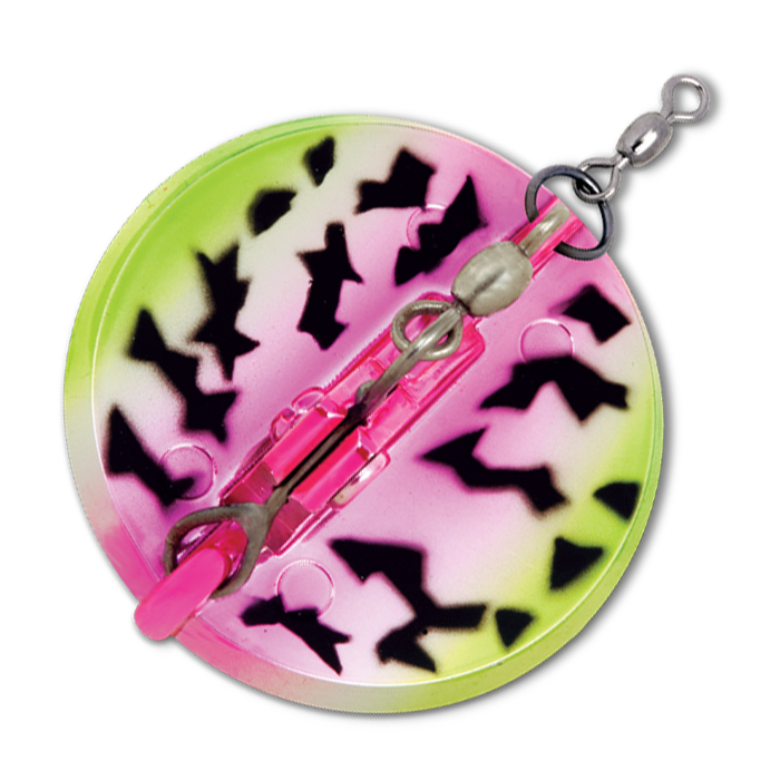 Заглубитель Luhr Jensen Dipsy Diver Watermelon/Silver Bottom (44г)