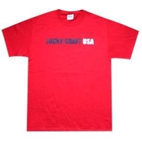 Футболка Lucky Craft USA Red р.L
