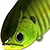 Воблер Lucky Craft LV 500 184 Sexy Chartreuse Perch