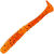 Силиконовая приманка LureMax Seeker 2.5 (6.3см) LSSK25-008 Fire Carrot (упаковка - 10шт)