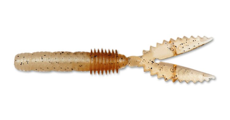 Червь Megabass Baby Bumpee (9.5см) Bone Shrimp (4шт)