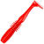 Твистер Megabass Rocky Fry Vib Tail (5,08см) Solid Deep Red (упаковка - 5шт)