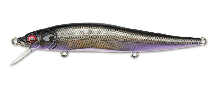 Воблер Megabass Vision Oneten Hi-Float 110F (14,0 г) GG Deadly Black Shad 