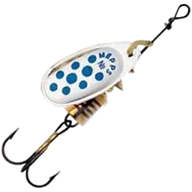 Mepps Comet Decore AG/BLU (серебро/голубой)