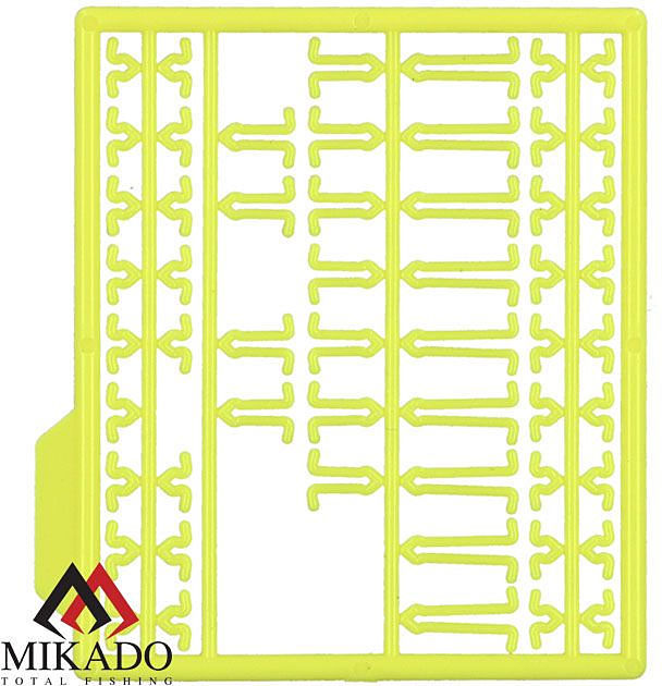 Фиксатор для крепления бойлов Mikado AMC-11504 2x63 шт (желтый)