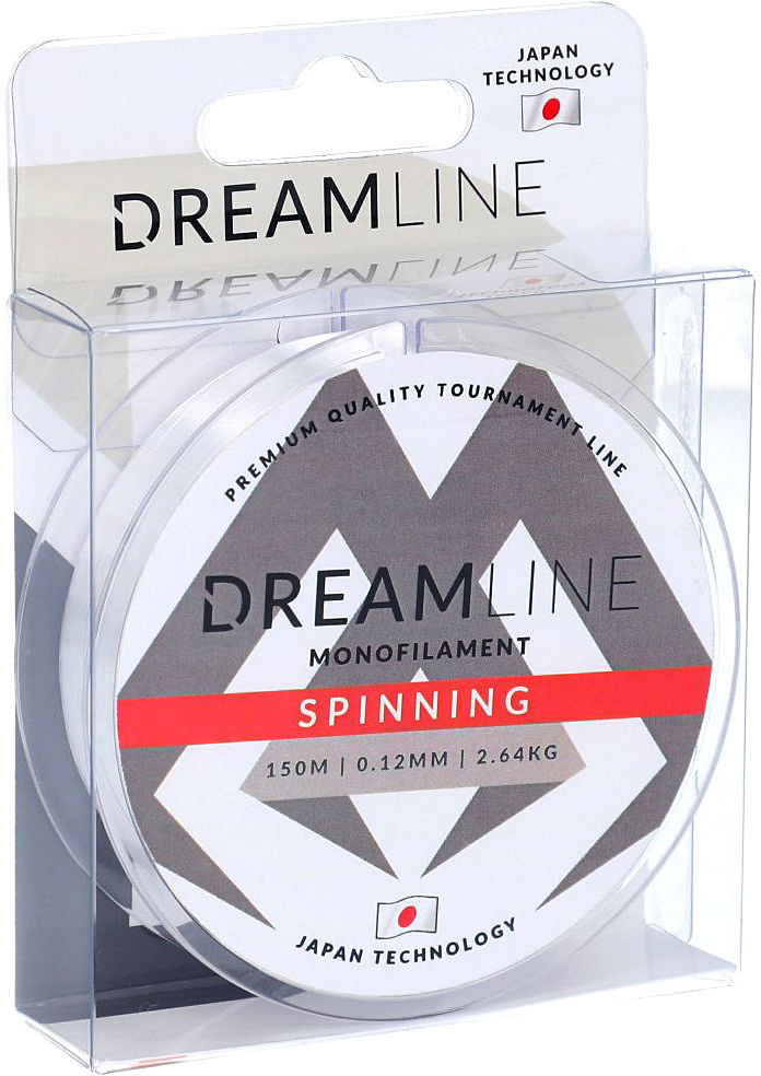 Леска Mikado Dreamline Spinning Clear 150м 0.12мм (прозрачная)