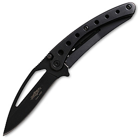 Нож складной Mikado AMN-306 (черный)